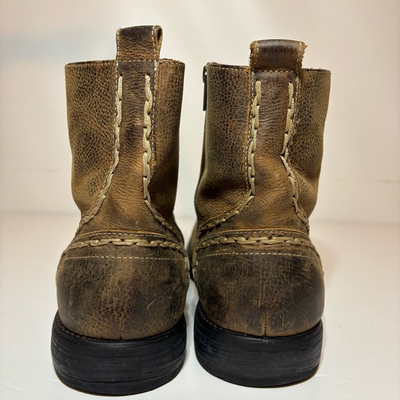 Bed Stu boots Revolution Men’s Size 12 Brown Chelsea Leather Stitched Boots - Picture 8 of 10